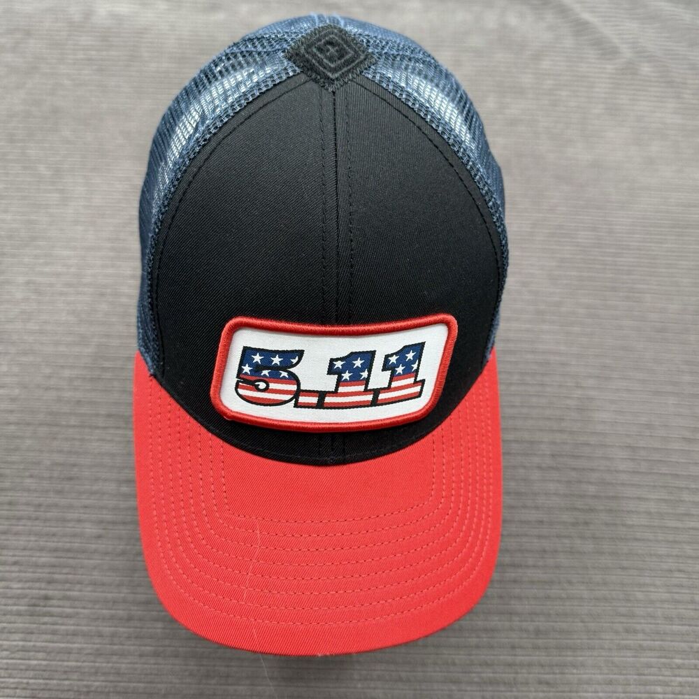 5.11 Tactical Trucker Hat Cap Snapback Mesh Back Outdoors Cotton